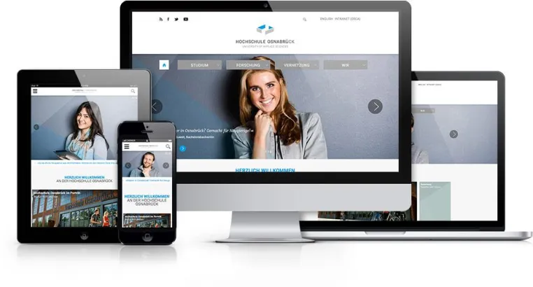Bild: Relaunch Hochschule Osnabrück - Responsive Webportal