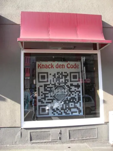 Bild: Der größte 2D-Barcode Deutschlands