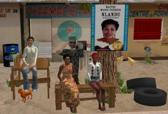 Bild: Dreharbeiten mit Game-Engines - Machinima als Filmproduktion 2.0