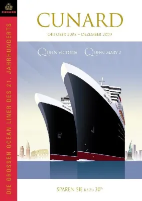 Bild: Cunard Line veröffentlicht Jahresprospekt 2009