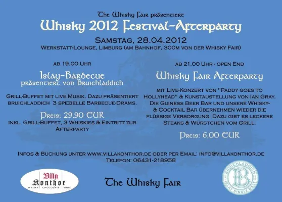 Bild: Whisky Fair 2012 mit neuem Rahmenprogramm