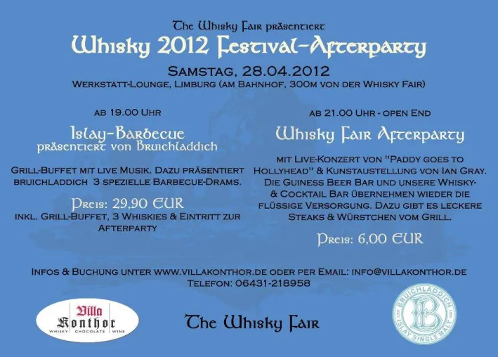 Bild: Whisky Fair 2012 mit neuem Rahmenprogramm
