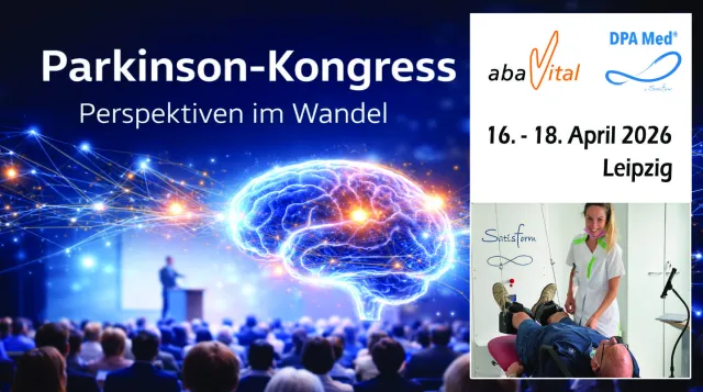 Bild: Parkinson-Kongress 2026: DPA Med zeigt neuen robotikgestützten Therapieansatz bei Parkinson und Gangstörungen