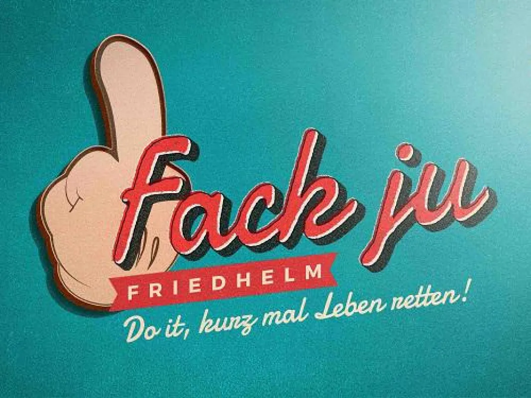 Fack ju Friedhelm -Typisierungsaktion der Stefan-Morsch-Stiftung