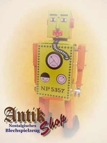 Blechspielzeug Roboter Bild: Blechspielzeug Roboter