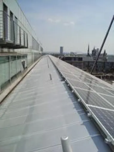 Solarstrom für den WDR Bild: Solarstrom für den WDR