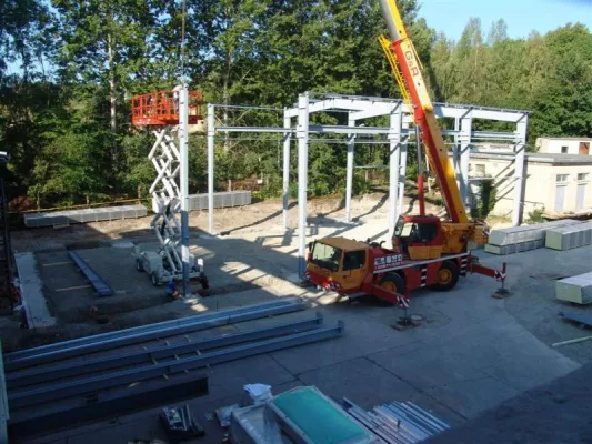 Bild: Erfolgreich in der Krise - IBU-tec investiert in Hallenneubau für zwei neue Drehrohranlagen
