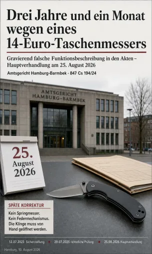 Bild: Akten dokumentieren eine gravierend falsche Funktionsbeschreibung des LKA Hamburg