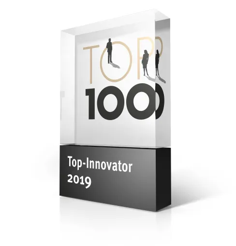 Bild: Innovationsführer Produktkennzeichnung - cab bestätigt Platz in den TOP 100
