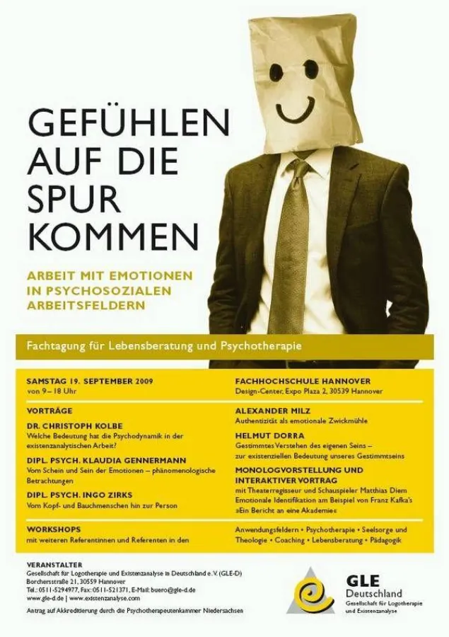 Gefühlen auf die Spur kommen - Herbsttagung der GLE-D 2009