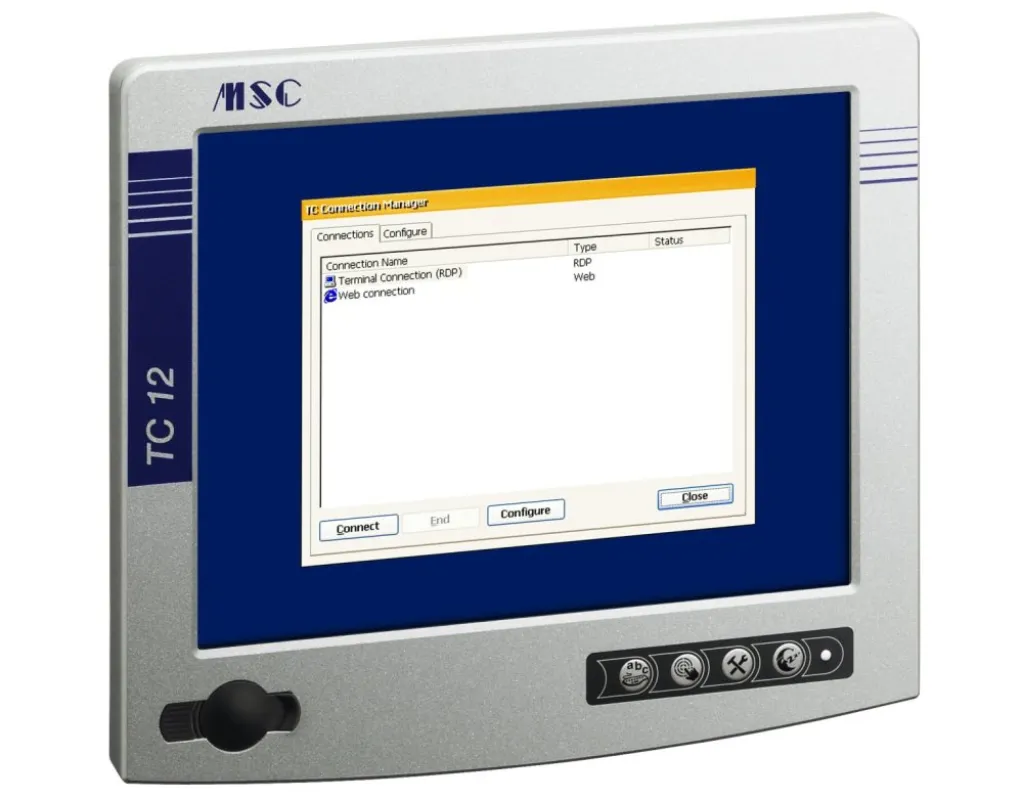 Thin Client, rundum IP 65 geschützte Stand-Alone-Variante