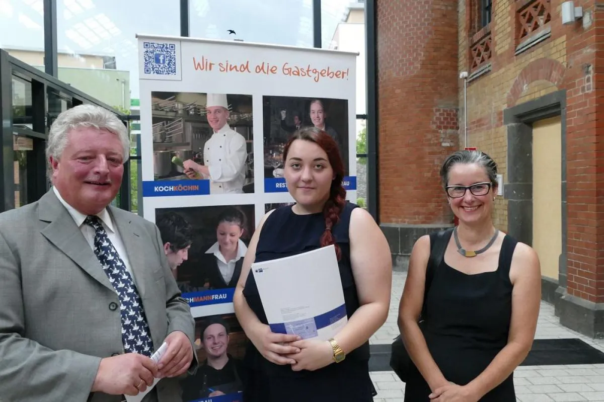 Michael Hagspihl, Tatjana Weber und Petra Baake