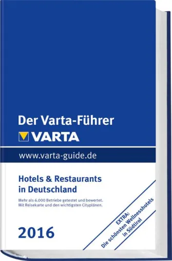 Der neue Varta-Führer 2016 ab sofort im Fachhandel Bild: Der neue Varta-Führer 2016 ab sofort im Fachhandel