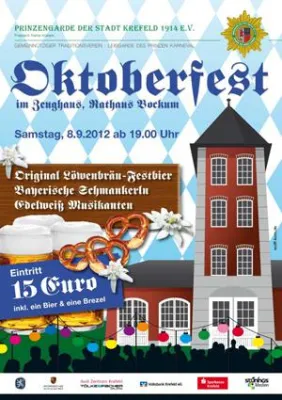 Oktoberfest der Prinzengarde Krefeld 2012 Bild: Oktoberfest der Prinzengarde Krefeld 2012