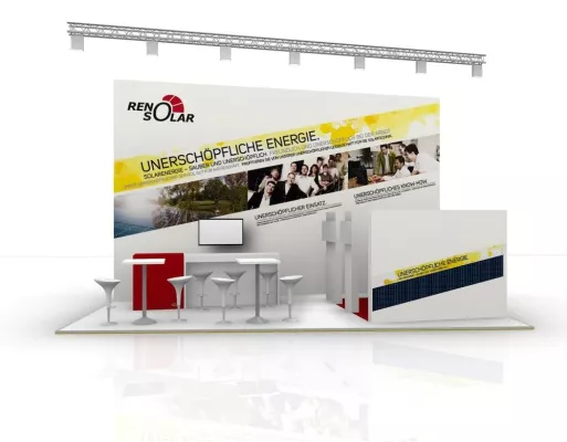 Bild: RENEXPO 2011?RenoSolar präsentiert Photovoltaik-Lösungen für Installateure, Investoren und Hauseigentümer