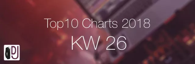 Bild: Aktuelle Top Ten-Charts KW 26/2018
