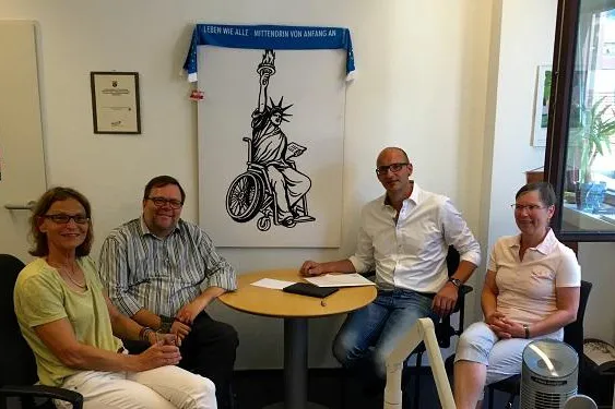 „Ein selbstbestimmtes Leben ist für Behinderte von zentraler Bedeutung!“ Bild: „Ein selbstbestimmtes Leben ist für Behinderte von zentraler Bedeutung!“