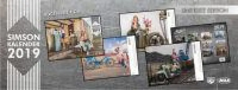 Bild: Kultverdächtig - Die neuen Simson Kalender 2019 sind da.