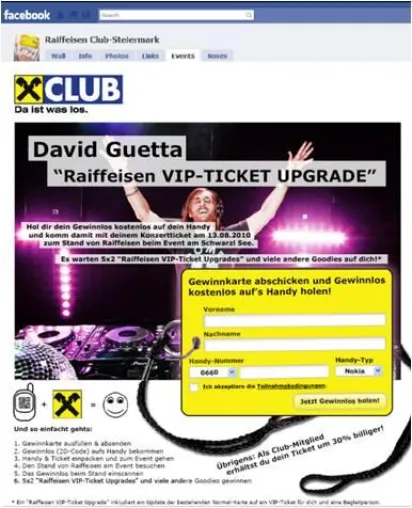 Bild: Mit dem Handy und Facebook als VIP zum Konzert von David Guetta