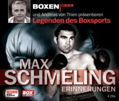 Bild: Hörbuch „Erinnerungen“ von MAX SCHMELING -  ab 20.11. im Handel
