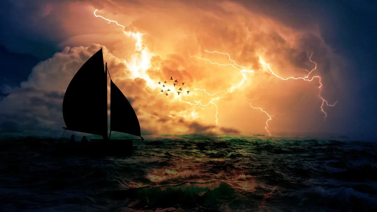 Segeln im Sturm