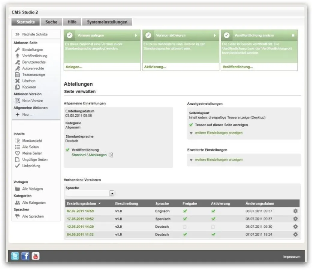Portalsoftware Intrexx jetzt mit CMS-Tool