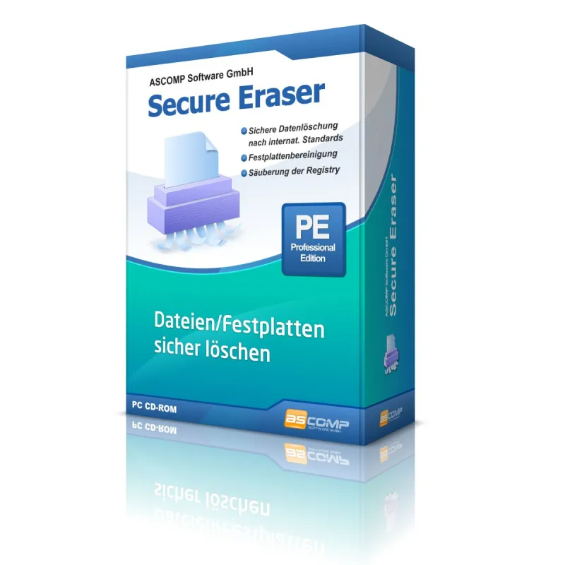 Secure Eraser - Sichere Datenlöschung unter Windows