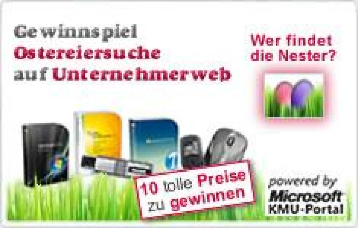 Ostereiersuche auf Unternehmerweb.at
