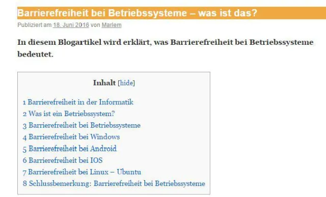 Bild: Eingabehilfe bei Betriebssystemen – ein Thema nicht nur für Menschen mit Behinderungen