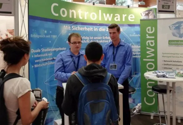 Bild: Rückblick: Controlware auf der Stuzubi 2018 in Frankfurt/Main