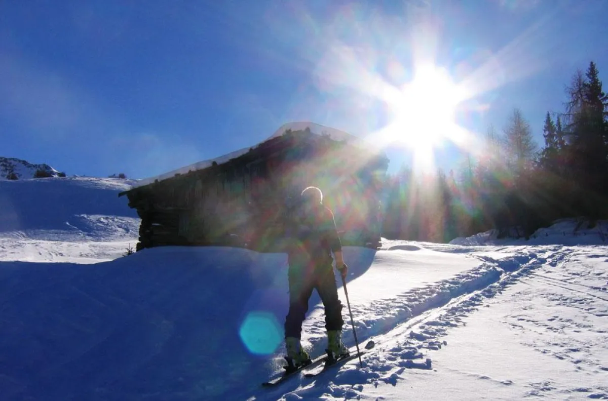 (Foto: tvb) Schenna im Winter ein Paradies für Stille-Sucher und Genießer