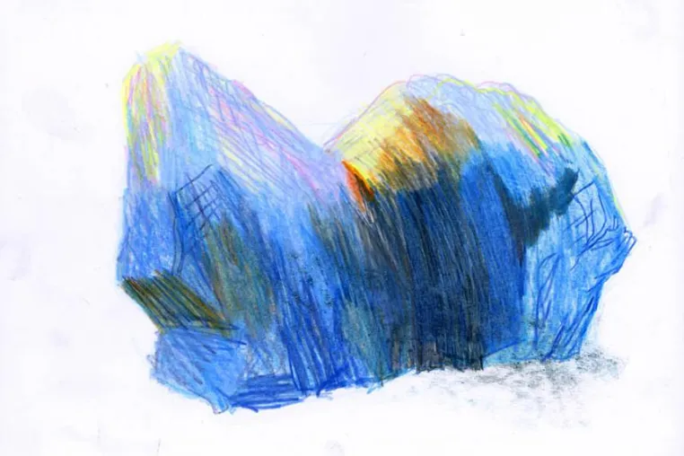 Eisberge in der zeichnerischen Darstellung Bild: Eisberge in der zeichnerischen Darstellung
