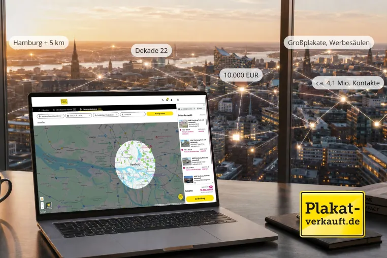 Bild: Plakat-verkauft.de launcht smarten Planungsassistenten für Plakatwerbung