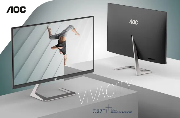 Bild: Technologie: AOC – Design: Studio F. A. Porsche: Display-Traumkombi ab sofort erhältlich