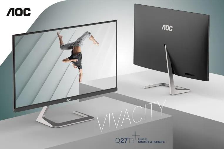 Technologie: AOC – Design: Studio F. A. Porsche: Display-Traumkombi ab sofort erhältlich Bild: Technologie: AOC – Design: Studio F. A. Porsche: Display-Traumkombi ab sofort erhältlich