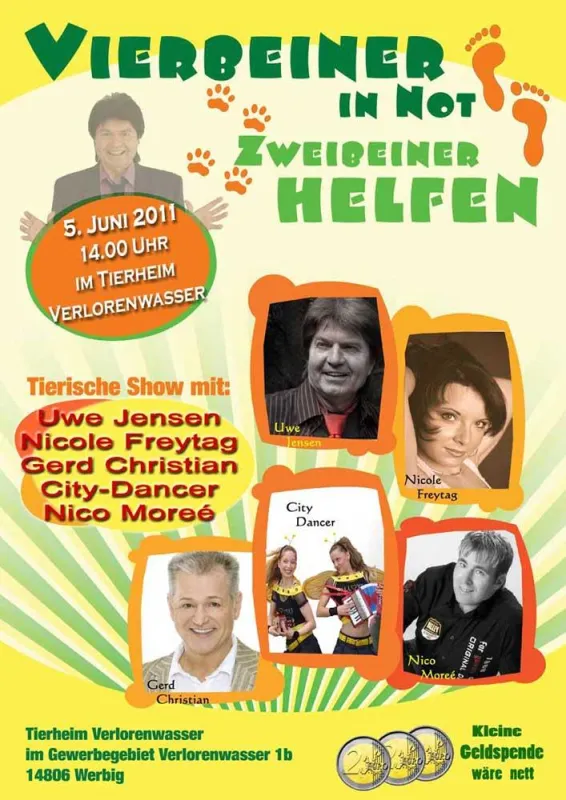 Showprogramm beim Sommerfest