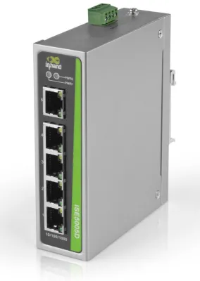Bild: ISE5005D Industrial Gigabit Ethernet Switch