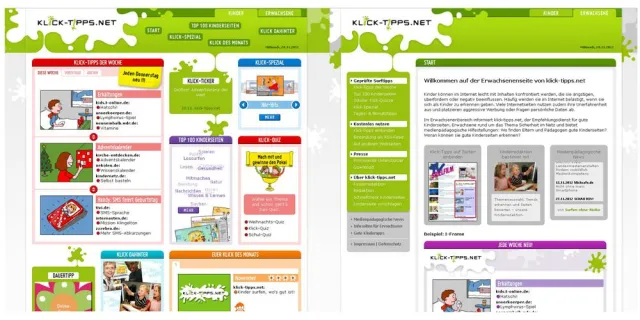 Übersichtlicher, moderner, neue Services: klick-tipps.net Bild: Übersichtlicher, moderner, neue Services: klick-tipps.net