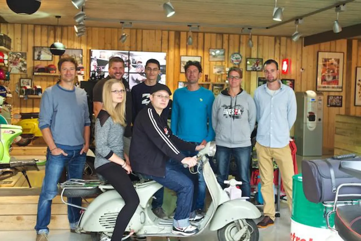 Rollerfahrer beim SIP Scootershop Open Day