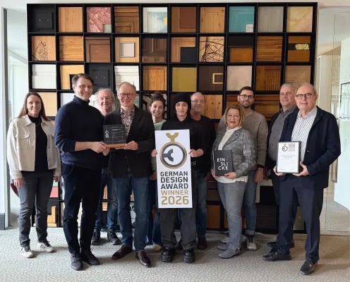 Bild: Raffinierte „Einblicke“ - German Design Award 2026 für Atelier und Friends