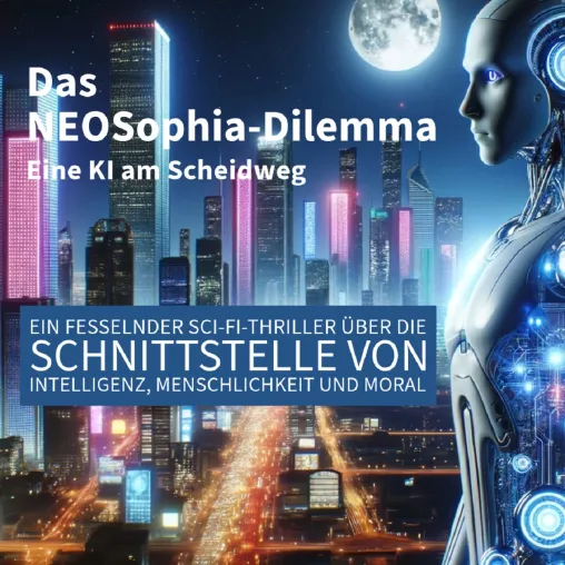 Neuerscheinung: "Das NEOSophia Dilemma - eine KI am Scheideweg" von Frank Xavier Bild: Neuerscheinung: "Das NEOSophia Dilemma - eine KI am Scheideweg" von Frank Xavier
