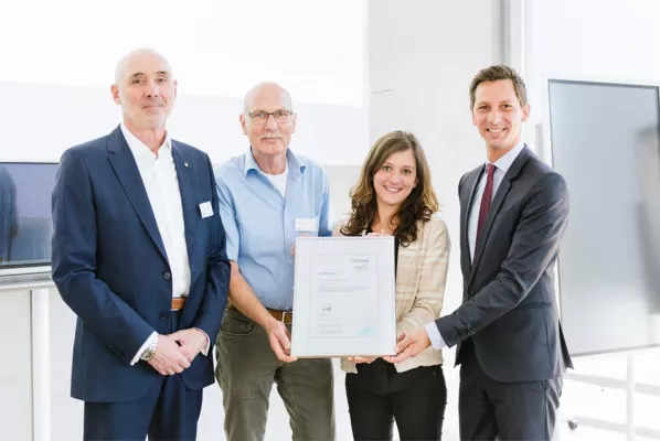 Bild: Wessel·Werk erhält Auszeichnung für CO2-Bilanz