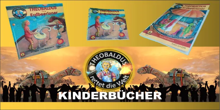 Bild: Theobaldus rettet die Welt-Kinderbücher