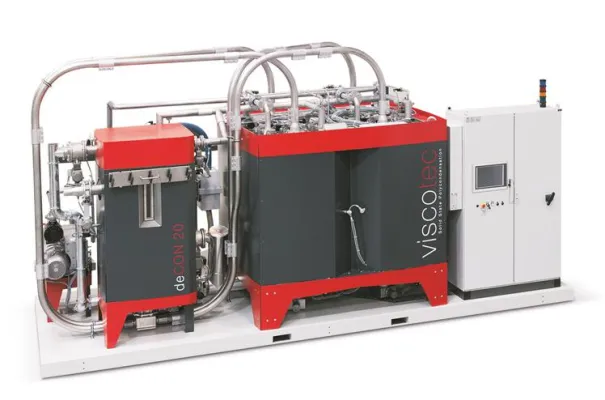 Bild: Starlinger: Dekontaminierung von PET und HDPE auf der Plast 2015