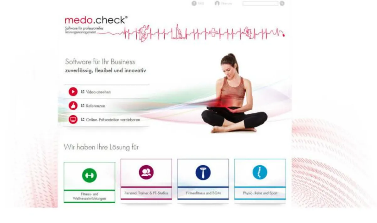 Die neue medo.check Website