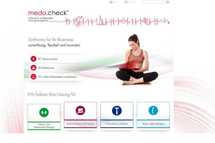 Bild: Relaunch der medo.check® Website