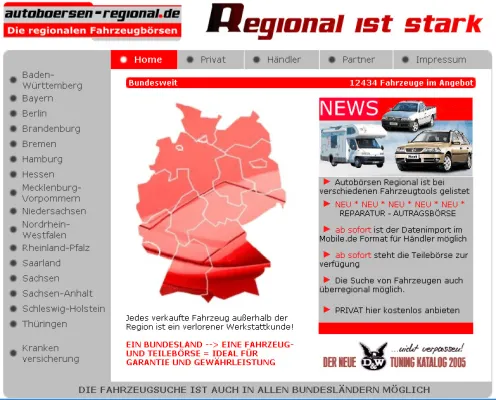 Spezielle Händlersuche und Schnellsuche für eigene Homepage Bild: Spezielle Händlersuche und Schnellsuche für eigene Homepage