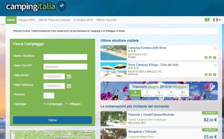 Bild: Wer bucht Campingurlaub online? Campingitalia.it erklärt es