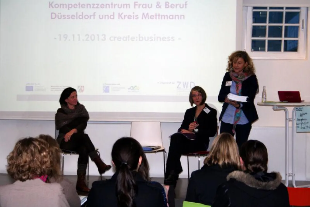 v.l.n.r: Bianca Seidel, Frauke Greven, Britta Tigges