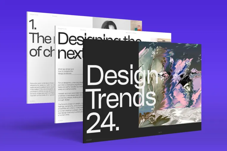 Designtrends 2024: Was für Marken in diesem Jahr wichtig wird Bild: Designtrends 2024: Was für Marken in diesem Jahr wichtig wird